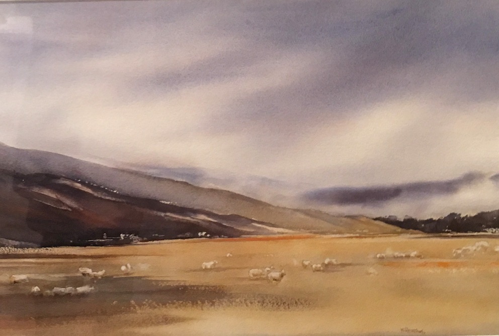 Bernadette Parsons| Arthurs Pass| watercolour  | McATamney Gallery and Design Store | Geraldine NZ